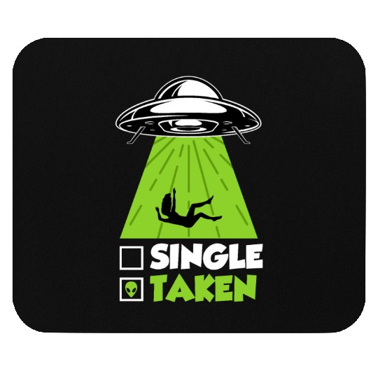 Ufo Single Men Fantasy Taken by Aliens Men Mouse Pads