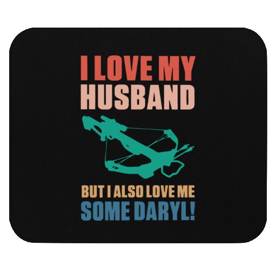 I Love My Husband But I Also Love Action Movies Mouse Pads