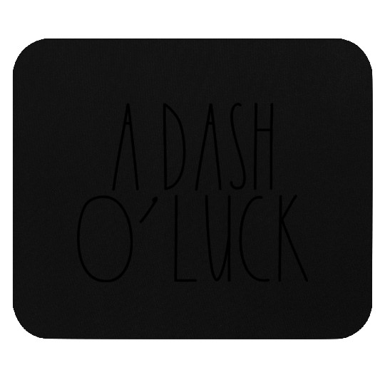 A Dash O' Luck Rae Dunn Inspired Minimalist Decor Mouse Pads