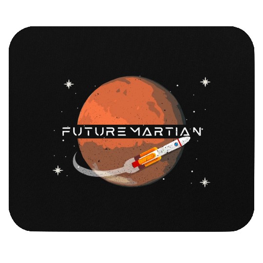 Future Martian Mars Planet Space Lover Mouse Pads