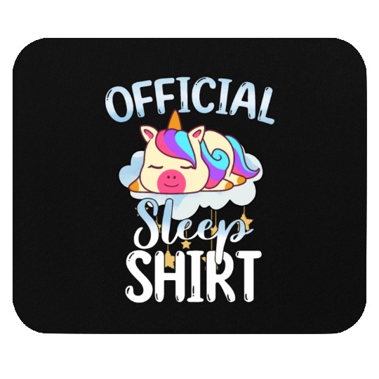 Official Sleep Mouse Pads Unicorn