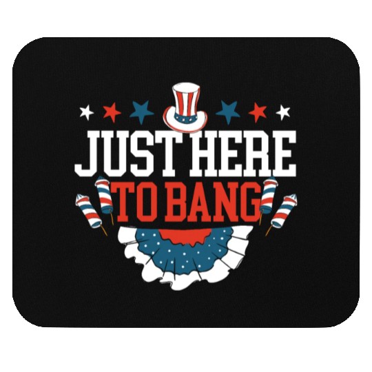 Patriotic America USA Flag 4th Of July American Mouse Pads
