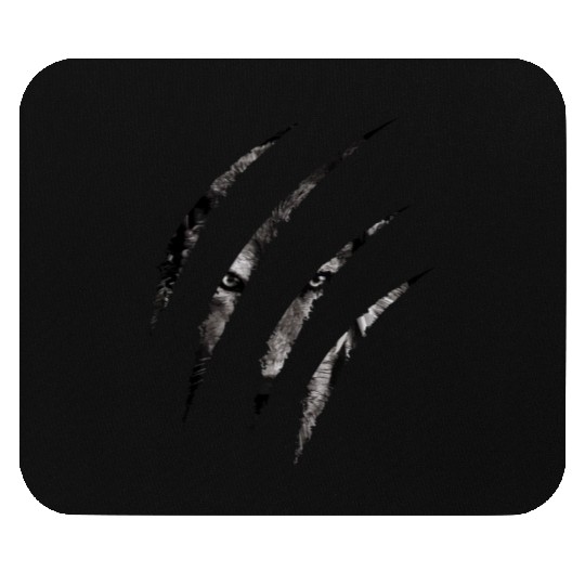 claws mark | Pack of Alpha Wolf were here Mouse Pads