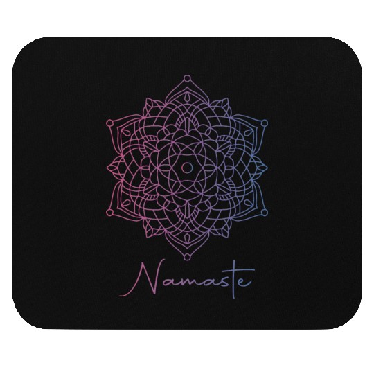 Serenity Mandala Namaste Mouse Pads