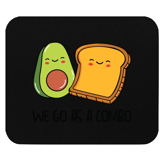 Siblings Avocado Toast Combo Big Sister Brother Mouse Pads