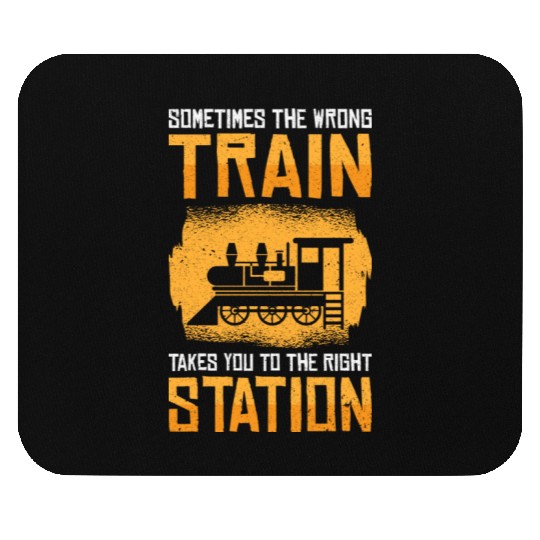 Train Transportation Train Lover Train Station Mouse Pads