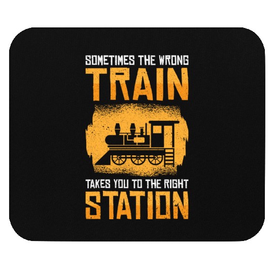 Train Transportation Train Lover Train Station Mouse Pads