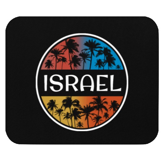 Israel Stylish Vacation Souvenir Palm Tree Mouse Pads