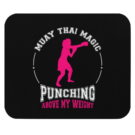 International Women's Day Muay Thai Girl Power Mouse Pads