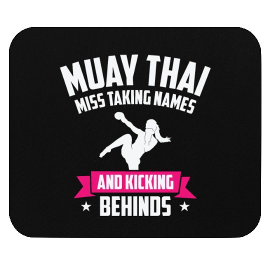 International Women's Day Muay Thai Girl Power Mouse Pads