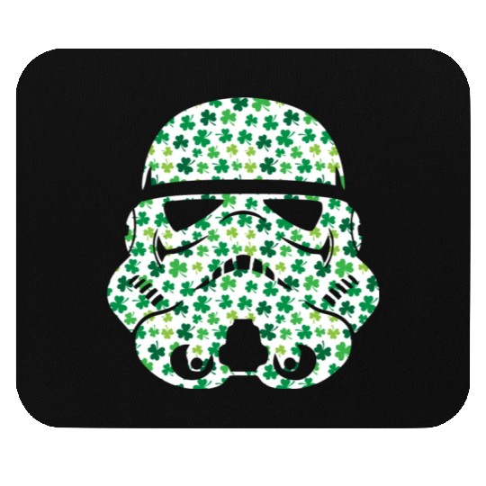 Stormtrooper Saint Patricks Day Mouse Pads