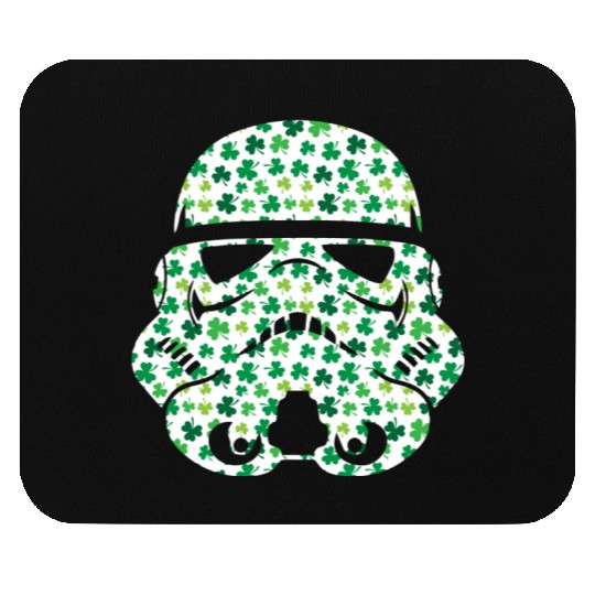 Stormtrooper Saint Patricks Day Mouse Pads