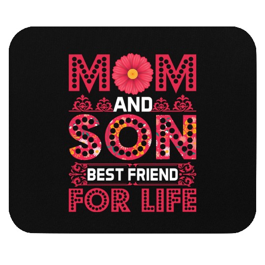 Mom And Son Mouse Pads