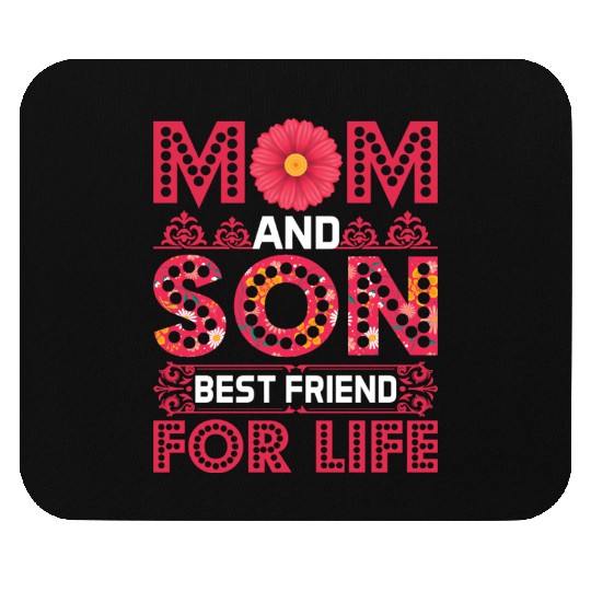 Mom And Son Mouse Pads