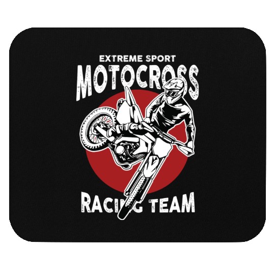 Motocross Racing Team Mouse Pads