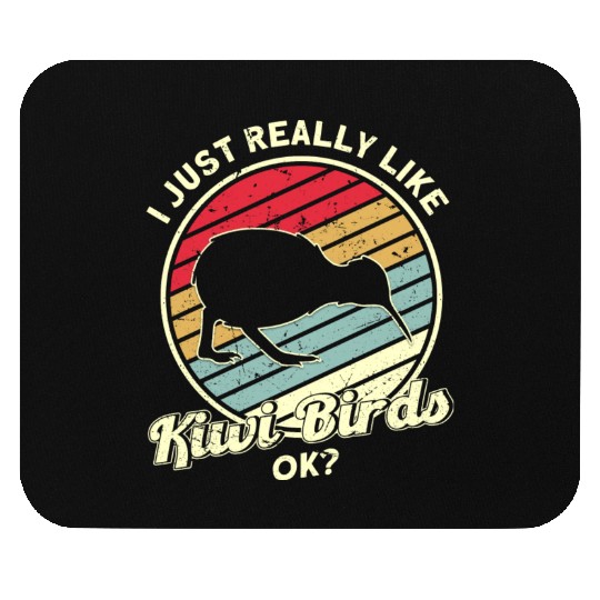 Bird Lover Endangered Species Kiwi Bird Mouse Pads