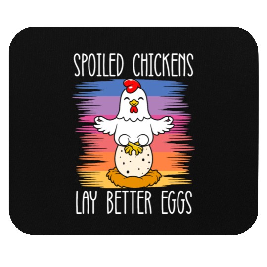 Chicken Farmer Chicken Whisperer Farm Animal Mouse Pads