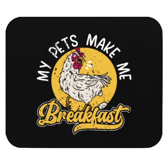Chicken Farmer Chicken Whisperer Farm Animal Mouse Pads