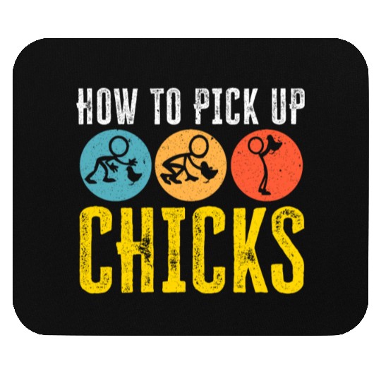 Chicken Farmer Chicken Whisperer Farm Animal Mouse Pads