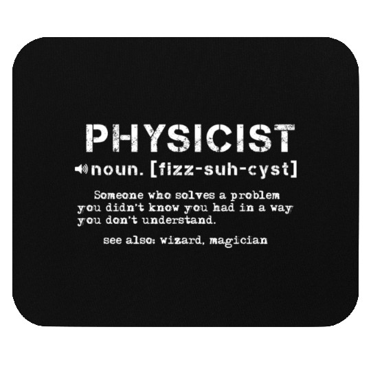 Physics Definition Science Physicist Electron Mouse Pads