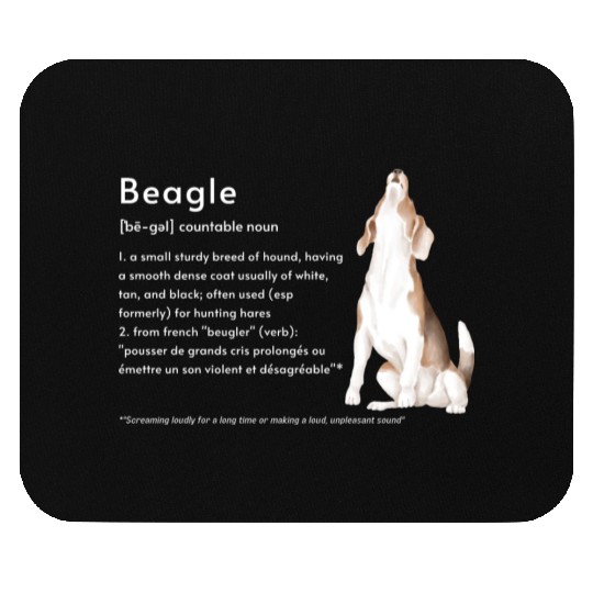 Beagle Definition PWBTS Mouse Pads