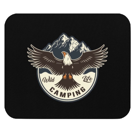 WILD LIFE CAMPING Mouse Pads