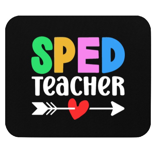 Sped Teacher Special Education Cute Awareness Mouse Pads