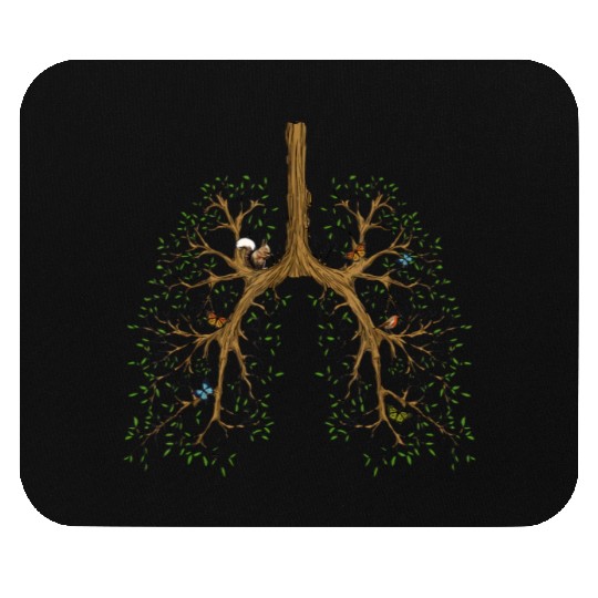 Mother Nature Breath Of Life Nature s Lungs T Shi Mouse Pads
