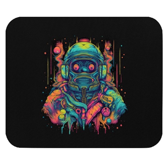 Ape-stronaut Mouse Pads
