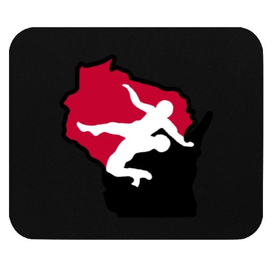 Wisconsin Wrestling Mouse Pads