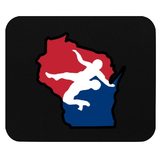 Wisconsin Wrestling Mouse Pads
