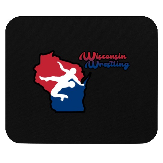 Wisconsin Wrestling Mouse Pads