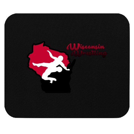 Wisconsin Wrestling Mouse Pads