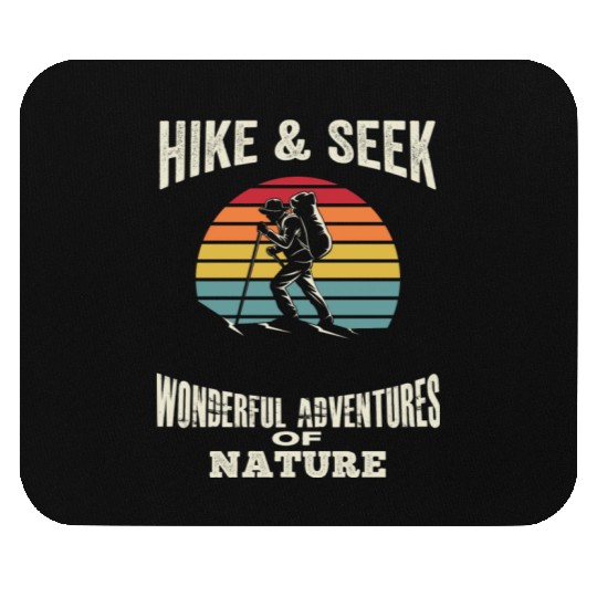 Hike Seek Wonderful Adventures Of Nature Camping Mouse Pads