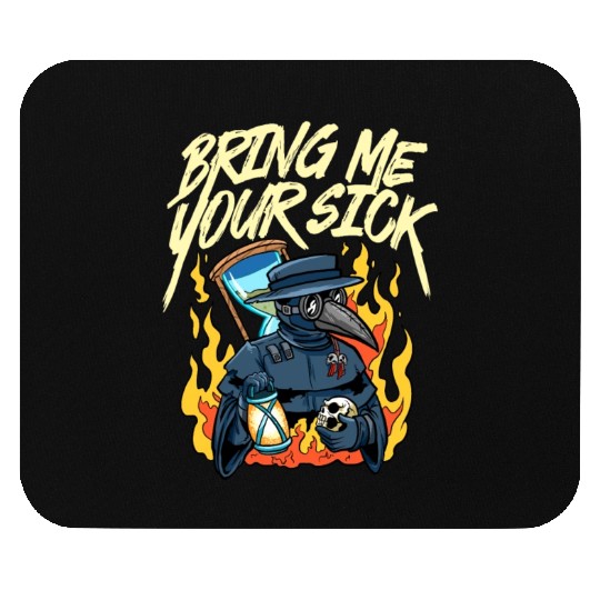 Plague Doctor Outfit Plague Doctor Mask Medicines Mouse Pads