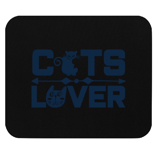 Crazy for Cats: Cute and Casual Cat Lover Top Mouse Pads