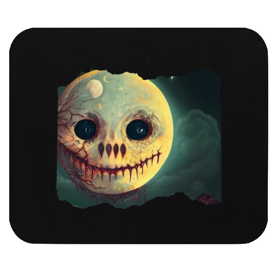 Evil Moon Mouse Pads