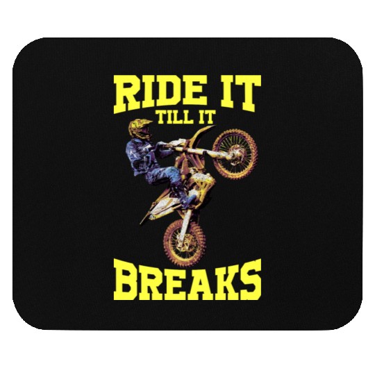 Dirt Bike Motocross Mx Dirt Track Racing Ride Till Mouse Pads