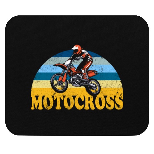 Motocross Racing Biker Mouse Pads
