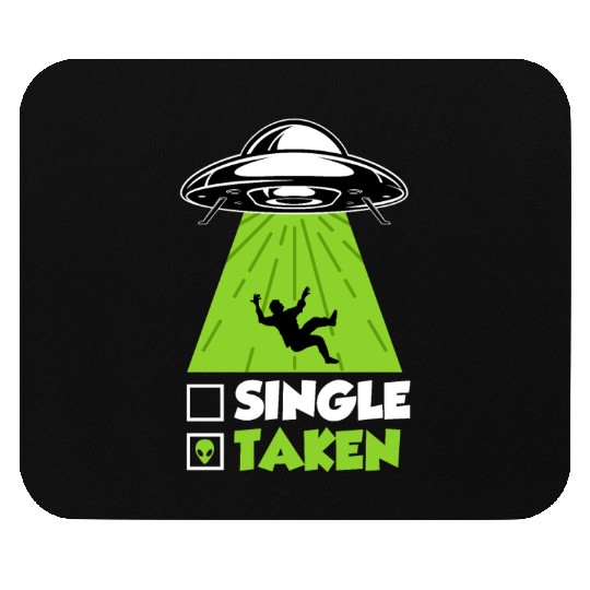 Ufo Single Men Fantasy Taken by Aliens Men Mouse Pads