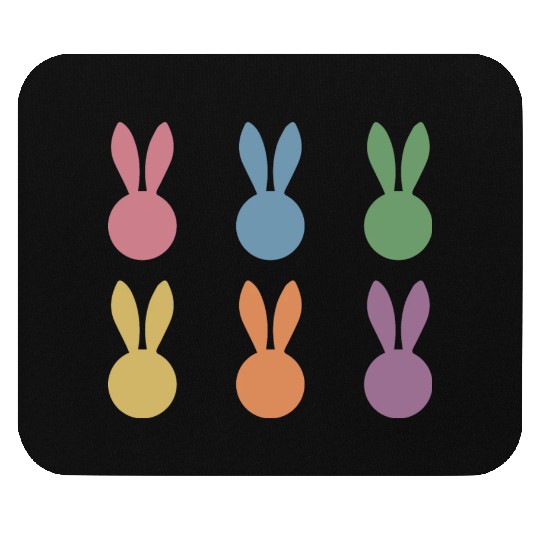 Kids Bunny Easter Mouse Pads