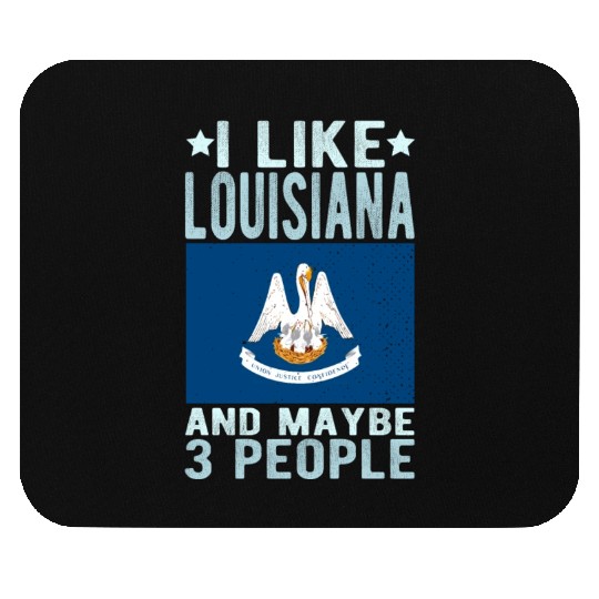 Louisiana Flag US State Mouse Pads