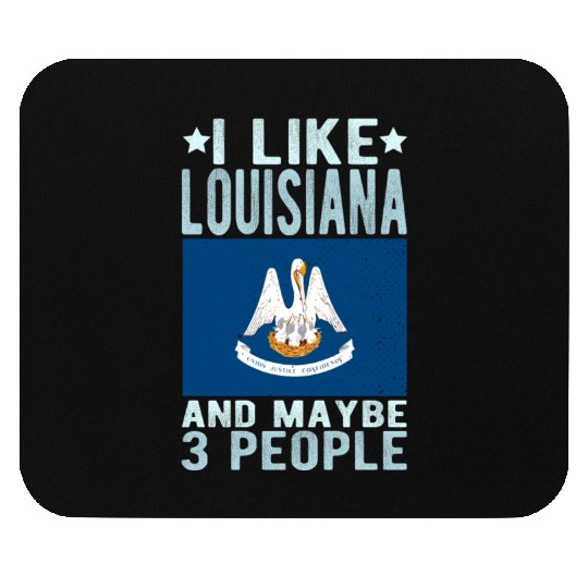 Louisiana Flag US State Mouse Pads