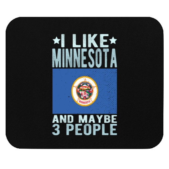 Minnesota Flag US State Mouse Pads