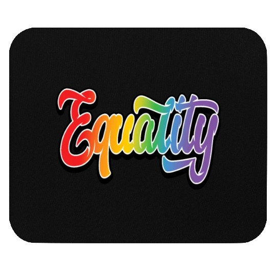 LGBT Pride Rainbow Flag Equality Mouse Pads