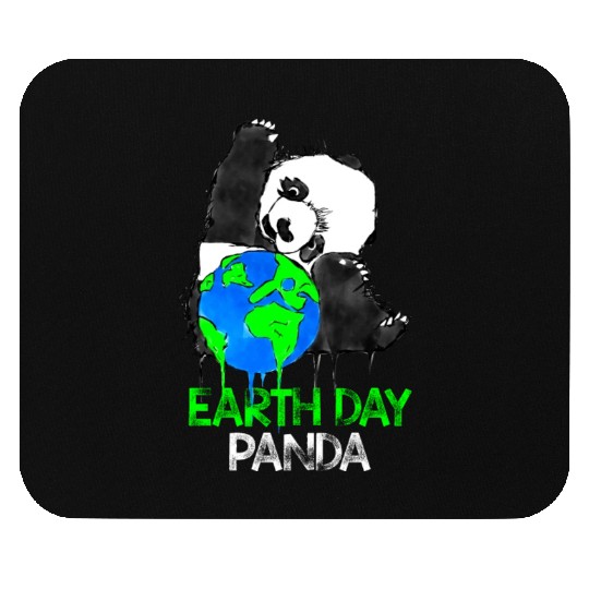 Earth Day Panda Mouse Pads