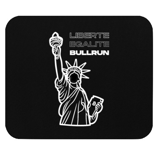Freedom Equality Bullrun Mouse Pads