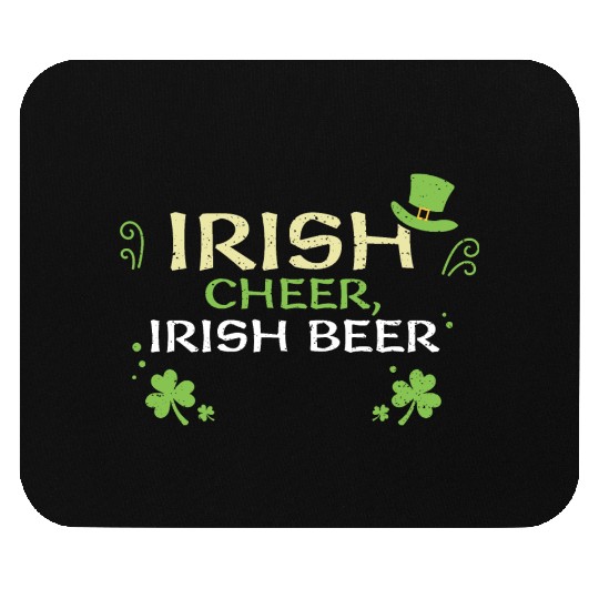 Irish cheer, Irish beer Mouse Pads