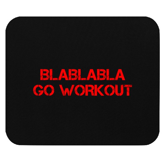 Blablabla Go Workout 4 Mouse Pads