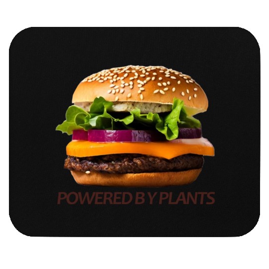 Powered by plants Mouse Pads